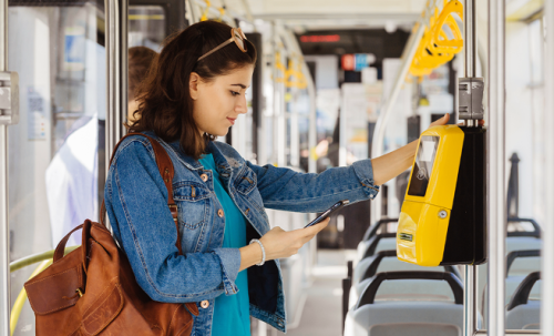 Commuter benefits illustration